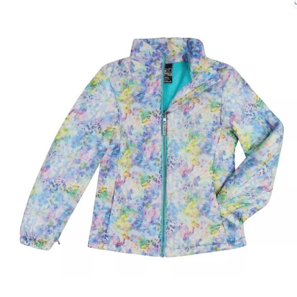 *ZeroXPosur Jacket 3 in 1 System sz 4/5 Hooded Blue Gray All Season Water Resist - Picture 2 of 12